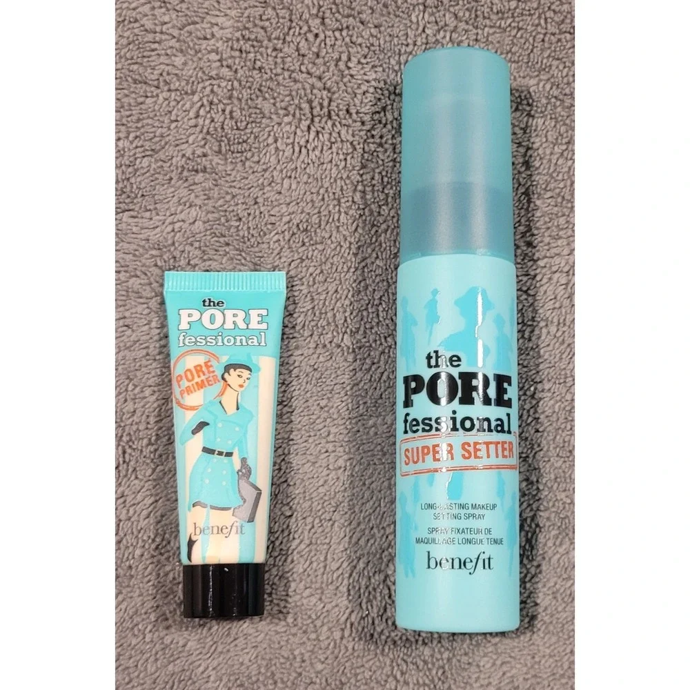 Benefit Cosmetics Joy To The Pores Mini Duo POREfessional Primer & Setting Spray
